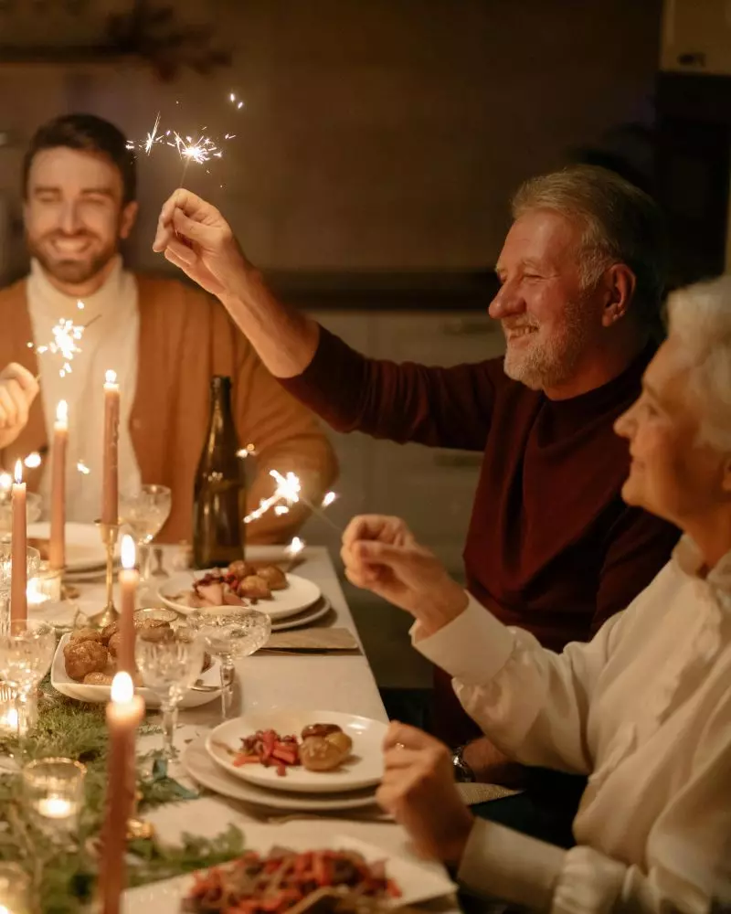 Navidad con Personas Mayores